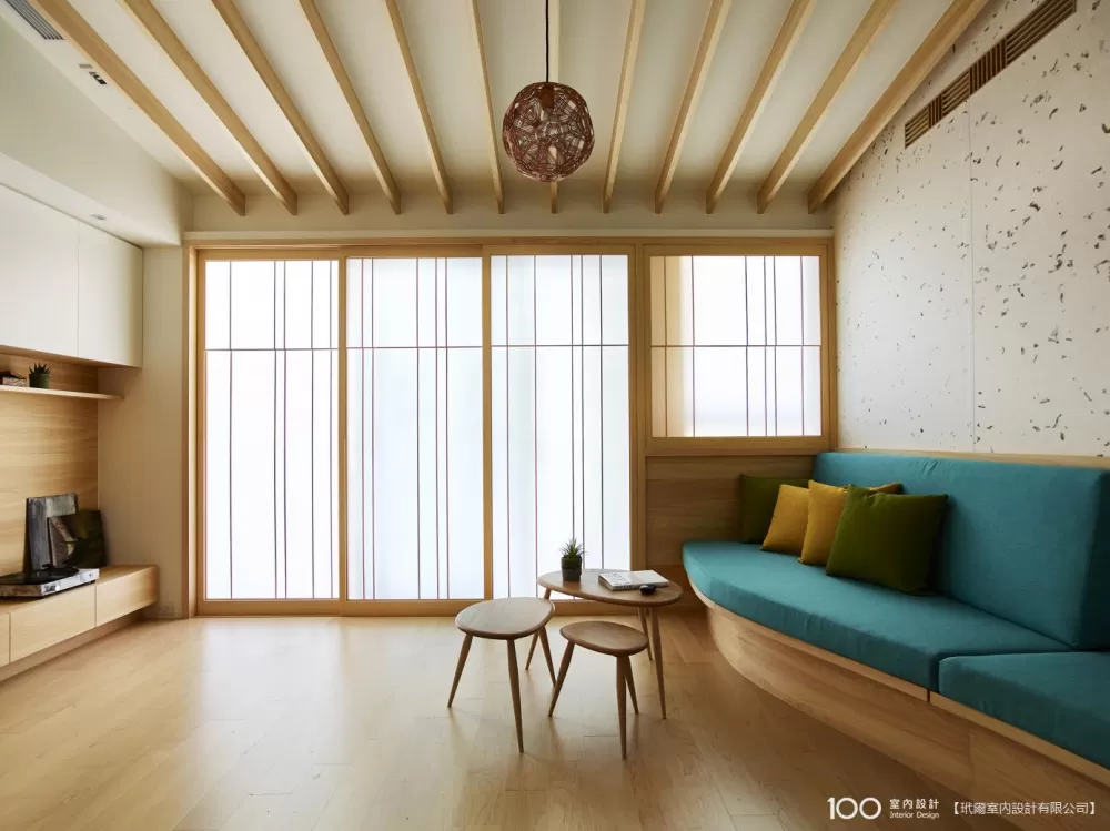 牆面使用和紙 京都的美神複製 日式風 壁紙 裝修攻略 裝潢攻略 設計文章 改造攻略 100室內設計