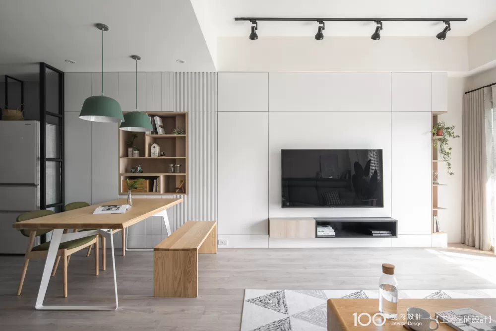 101 0萬30坪日式風3房2廰1衛新成屋裝修效果圖 Simple Life 100室內設計