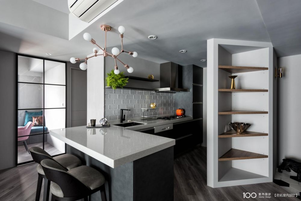 圖片由奇拓室內設計提供，看看這個作品其他部分