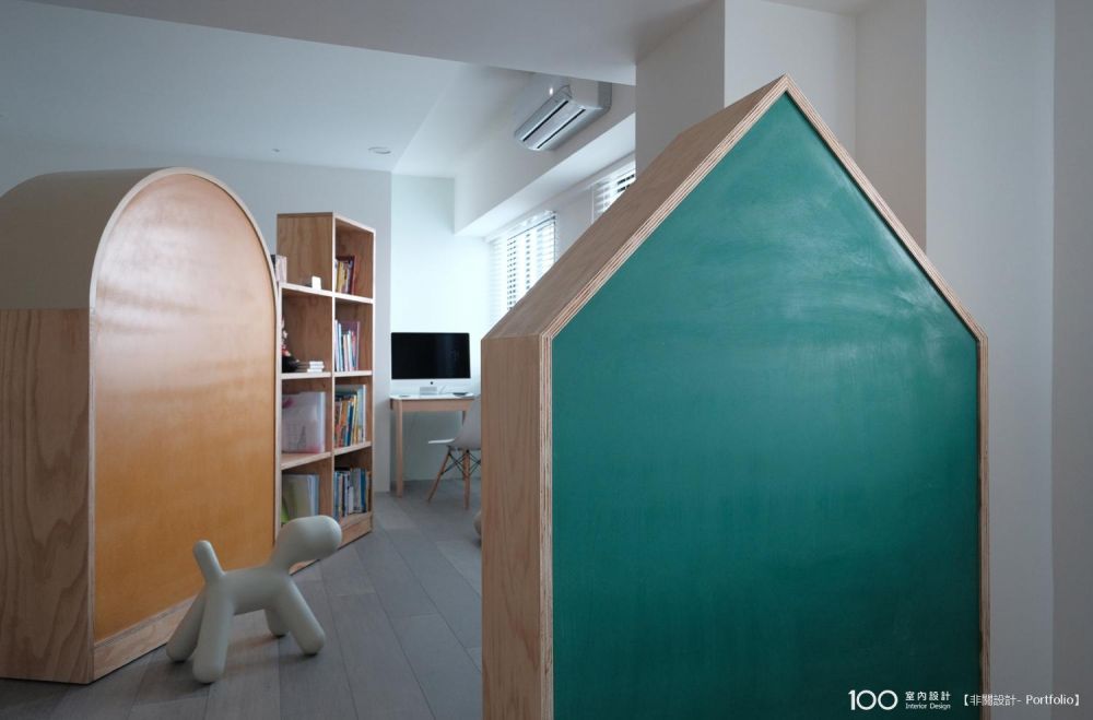 ▲幾何圖形設計刺激孩子圖像能力，將學習融入生活。圖片由非關設計提供，看看這個作品其他部分