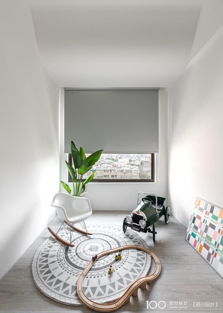 ▲地板無任何固定性設施的無障礙設計，讓孩子能安心奔跑玩耍。圖片由築川設計、慕森設計提供，看看這個作品其他部分