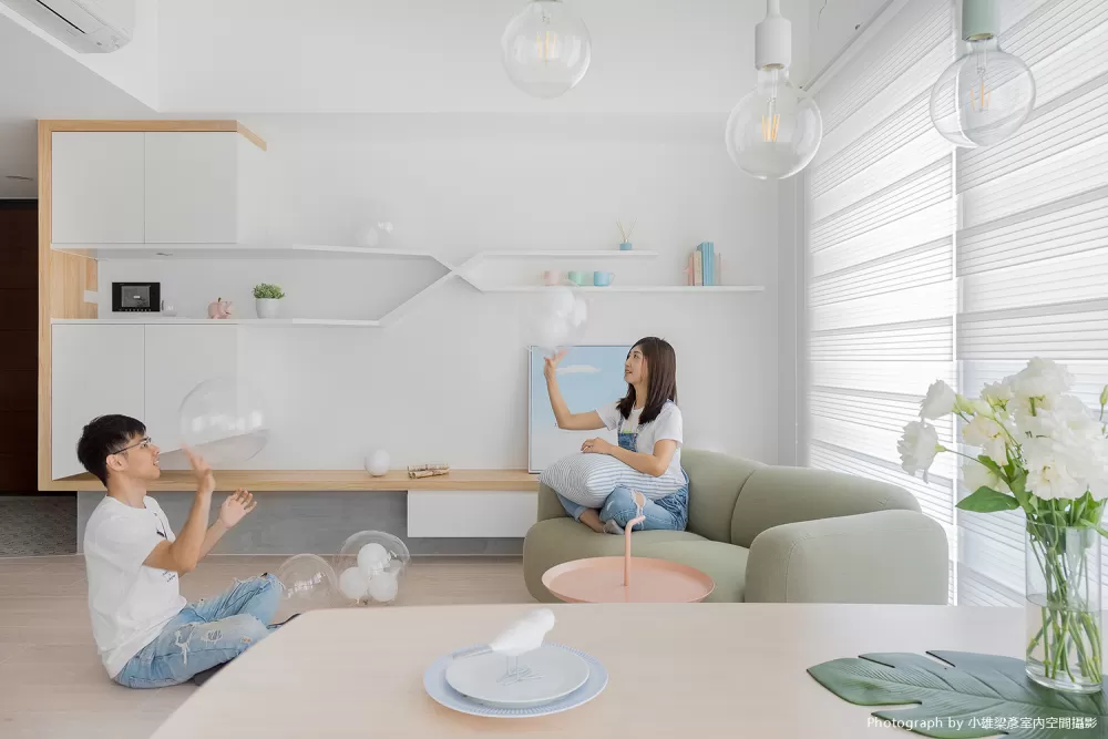 不讓壓力進家門 坪泡泡糖小屋微甜好好住 100室內設計