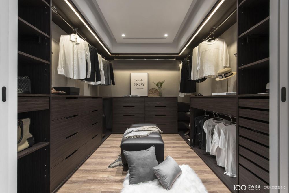 諾禾空間設計公司衣櫃收納案例