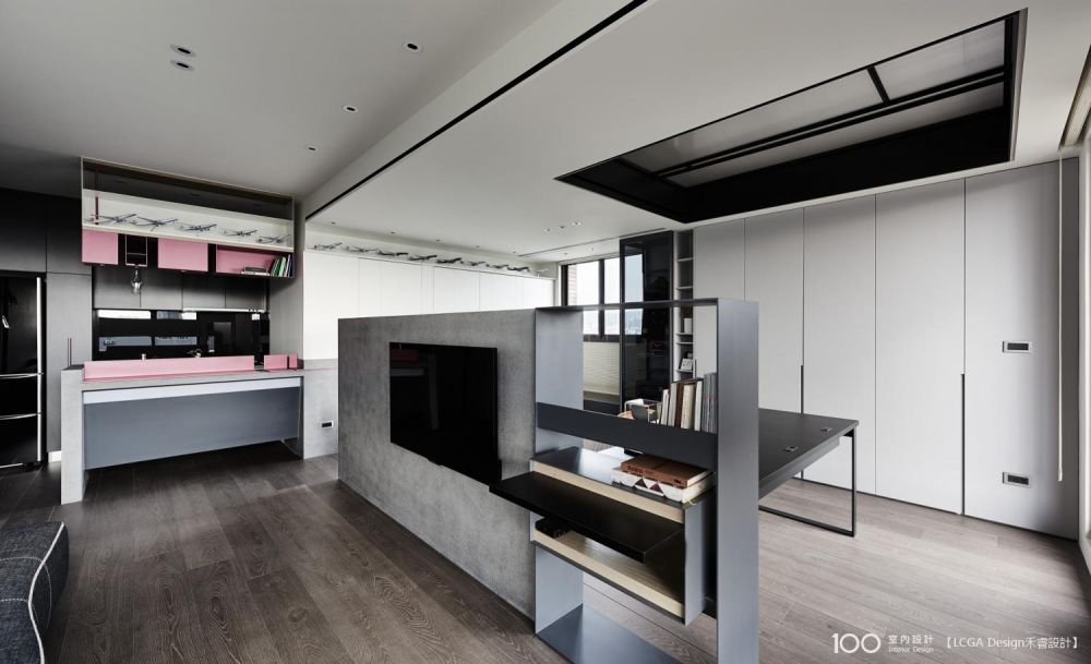 當水泥遇見金屬,搭對了就好高級